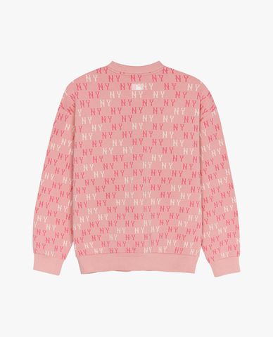 MLB - Áo sweatshirt unisex cổ tròn tay dài Classic Monogram Jaquard