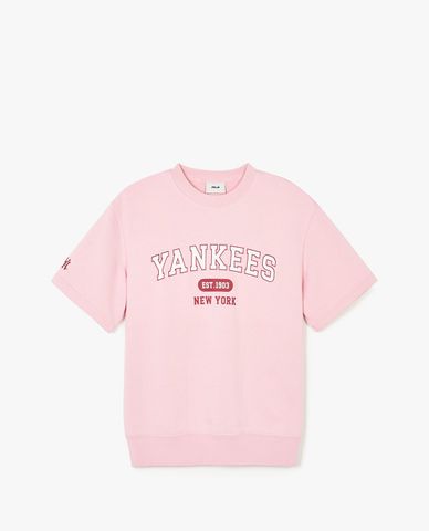 MLB - Áo thun unisex cổ tròn tay ngắn Varsity New York Yankees