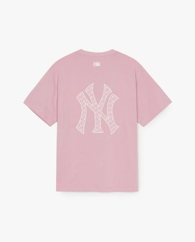MLB - Áo thun unisex cổ tròn tay ngắn Classic Monogram Big Lux