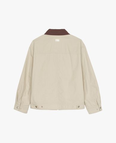 MLB - Áo khoác sơ mi unisex cổ bẻ tay dài Basic Collar Work