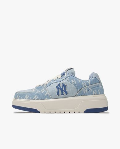 MLB - Giày sneakers unisex cổ thấp Chunky Liner Denim Classic Mono