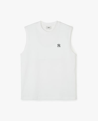 MLB - Áo ba lỗ unisex cổ tròn Basic Small Logo Cool Tech