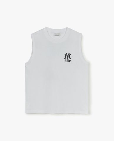 MLB - Áo ba lỗ unisex cổ tròn Basic Megalogonashi
