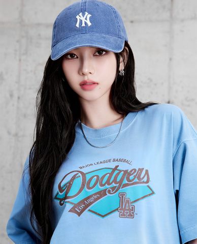 MLB - Nón bóng chày unisex Basic Washed