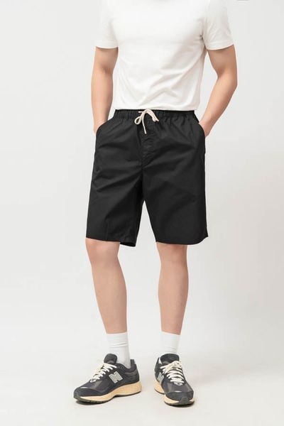  Quần shorts nam vải cotton dây rút 001A 
