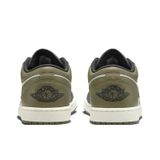 Jordan 1 Low Black Toe Medium Olive