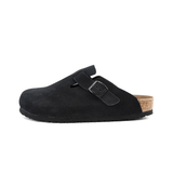  Devo Life Boston Clog Black Suede 