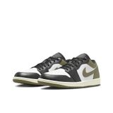 Jordan 1 Low Black Toe Medium Olive