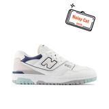 New Balance 550 White Winter Fog Navy