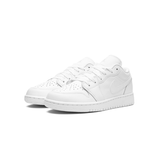  Air Jordan 1 Low All White 