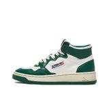 Autry Medalist Mid Leather Green White