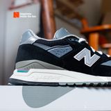 New Balance 998 Made in USA Black Grey