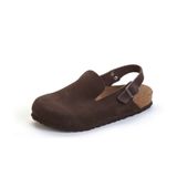 Devo Life Strap Clog Brown