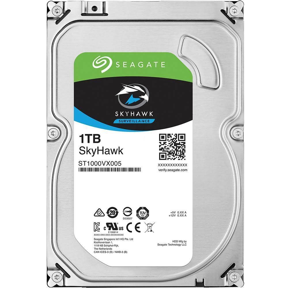  Ổ cứng HDD Seagate Skyhawk 1TB 3.5" SATA 3 - ST1000VX005 