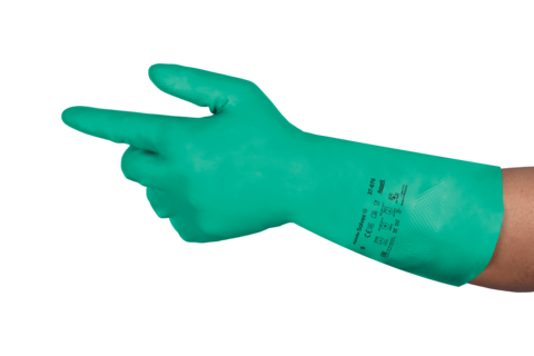 Găng tay cao su chống hóa chất Ansell 37-676