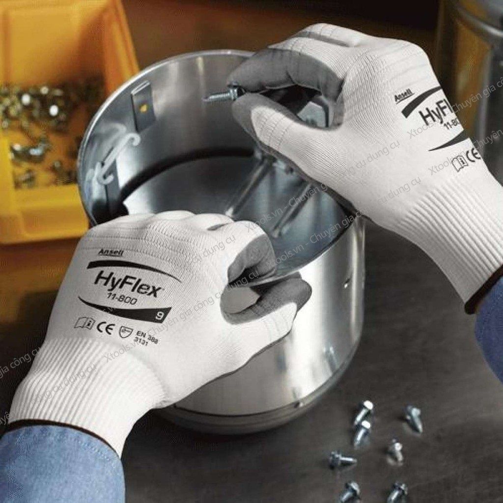 Găng tay chống cắt Ansell Hyflex 11-800