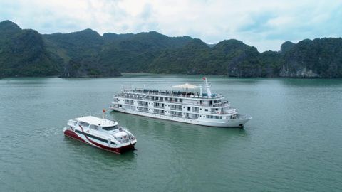 DU THUYỀN PARADISE GRAND 5 SAO TRÊN VỊNH LAN HẠ