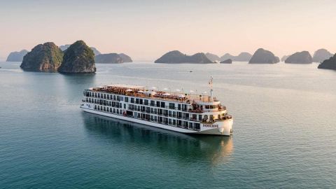TOUR DU THUYỀN INDOCHINE CHẤT LƯỢNG 5 SAO TRÊN VỊNH HẠ LONG