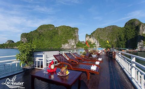 TOUR 2N1Đ DU THUYỀN 4 SAO LAVENDER ELEGANCE VỊNH HẠ LONG