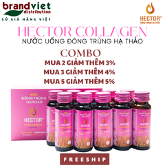 2- Nước uống đông trùng hạ thảo Hector Collagen