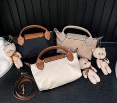 TX Túi Longchamp mini kèm gấu sz19*3*12 NA280