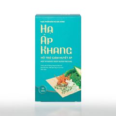 6- Hạ Áp Khang – Viên Uống Hỗ Trợ Điều Trị Cao Huyết Áp (Hộp 30 Viên)