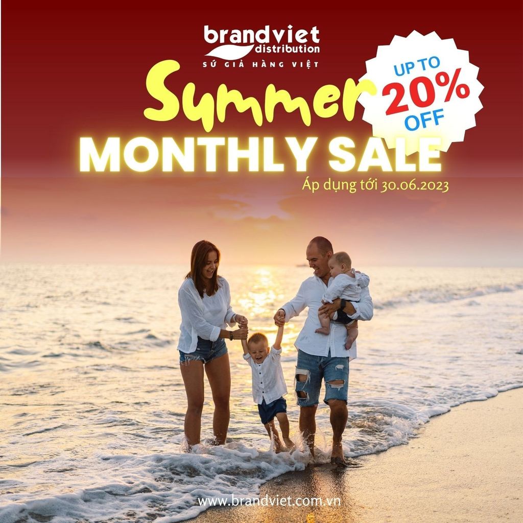 SALE UP 20% - SUMMER SET 01 - NGÀY HÈ NĂNG ĐỘNG BÊN CON