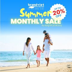 SALE UP 20% - SUMMER SET 01 - NGÀY HÈ NĂNG ĐỘNG BÊN CON