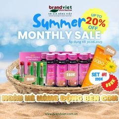 SALE UP 20% - SUMMER SET 01 - NGÀY HÈ NĂNG ĐỘNG BÊN CON