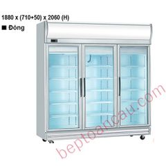 Tủ đông 3 cánh kính BERJAYA 3D/DF-SM-EV