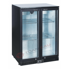 Tủ mát cánh kính mini Bar Berjaya BJY-2DBC250BS