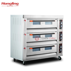 Lò nướng 3 tầng 9 khay dùng gas Hongling HLY-309E