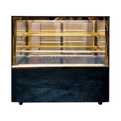 Tủ bánh kem mini để bàn kính vuông 90cm