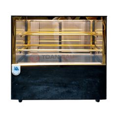 Tủ bánh kem mini để bàn kính vuông 70cm