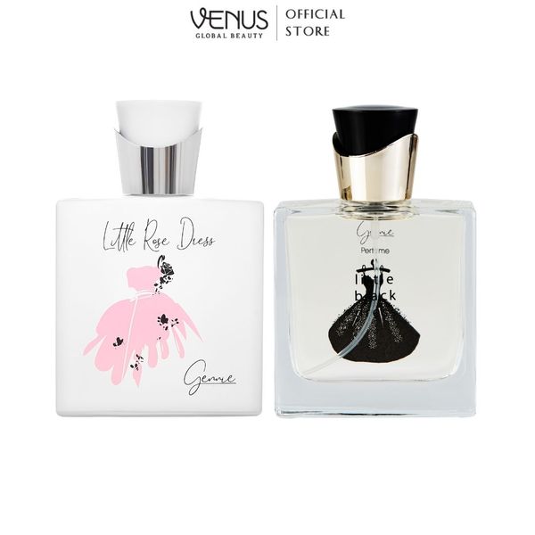  Bộ đôi Nước hoa Nữ Gennie Little Rose + Black Dress 50ml 