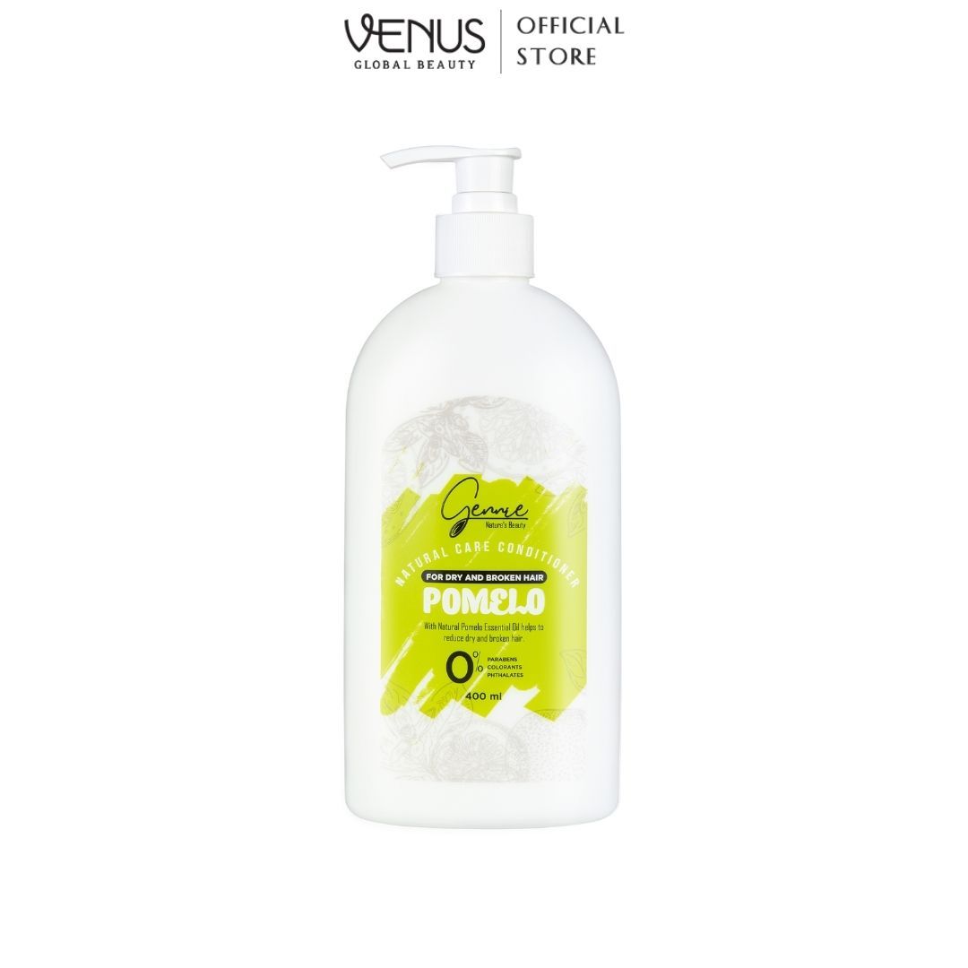  Dầu gội - xả Gennie Natural Care Shampoo - Pomelo for Hairfall 400ml 