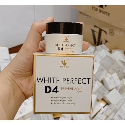  Kem Trị Mụn Ngừa Sẹo Thâm Topwhite White Perfect D4 30g 