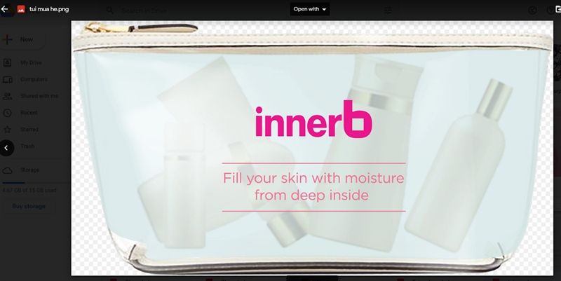 Túi đựng mỹ phẩm InnerB