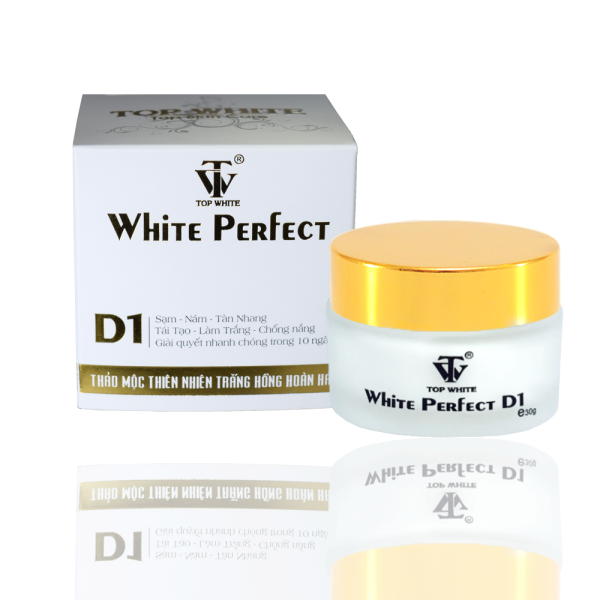Kem Dưỡng Trắng Da Ngừa Nám Tàn Nhang Đồi Mồi Topwhite White Perfect D1 30g