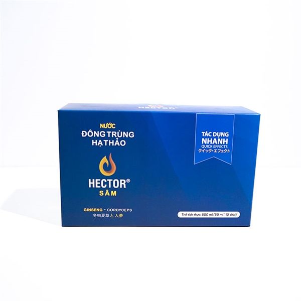  Nước Đông Trùng Hạ Thảo Kết Hợp Sâm Hector Cordyceps Ginseng 