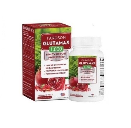 Viên Uống Chống Oxy Hóa Làm Sáng Da Faroson Glutamax 1000 30 Viên