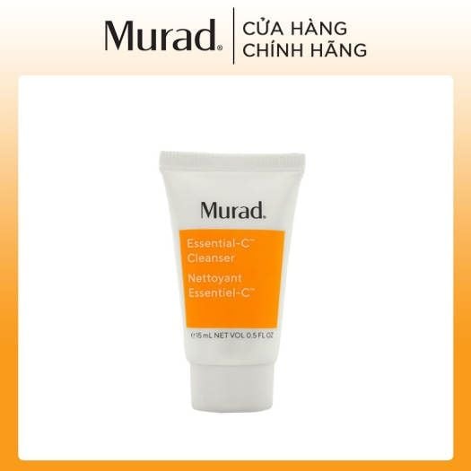 Sữa Rửa Mặt Làm Khỏe Và Phục Hồi Độ Ẩm Murad Essential-C Cleanser 15ml