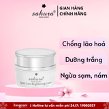  Sakura Spots Care Brightening Cream - Kem Dưỡng Trắng, Ngừa Sạm Nám (45g) 