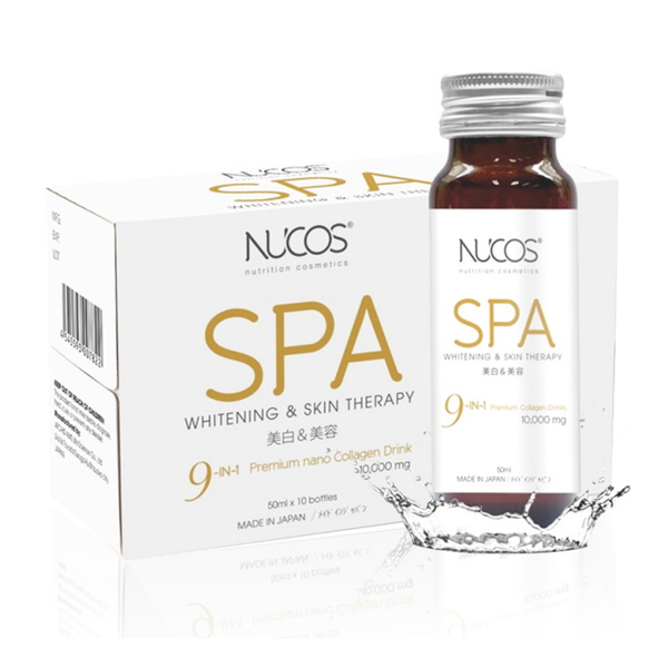 Nước Uống Bổ Sung Collagen Nucos Spa Hộp 10 chai