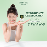  Viên Uống Giảm Mụn Sáng Da, Ngăn Ngừa Lão Hóa NUTROWHITE Celeb Acnea Hộp 90 Viên 