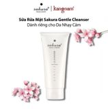  Sakura Gentle Cleanser - Sữa rửa mặt cho da nhạy cảm (100ml/Tuýp) 