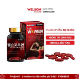  Thực Phẩm Cải Thiện Sức Khỏe Cho Nữ Giới Welson For Women Hộp 90 Viên 