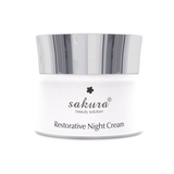  Sakura Restorative Night Cream - Kem Dưỡng Phục Hồi Chống Lão Hóa Da Ban Đêm (30g) 