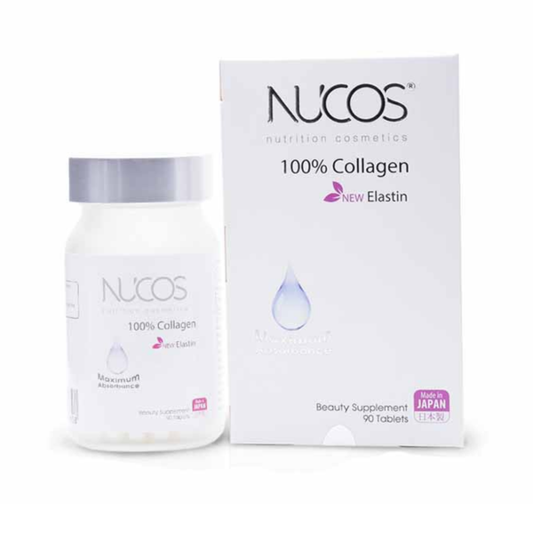 Viên Uống Giúp Săn Da, Ngừa Chảy Xệ Nucos Collagen 100% 90 Viên
