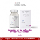  Viên Uống Giúp Săn Da, Ngừa Chảy Xệ Nucos Collagen 100% 90 Viên 